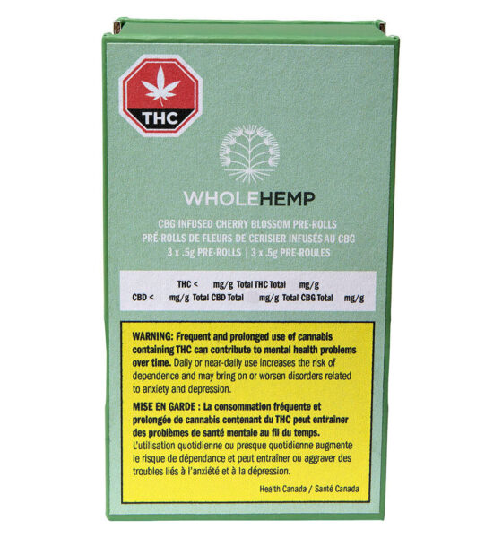 CBG Infused Cherry Blossom Pre-roll - Image 2
