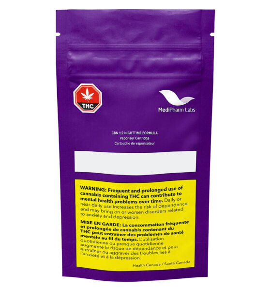 CBN 1:2 Nighttime Formula 510 Thread Cartridge - Image 2
