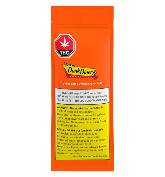 Orange Cream Soda 510 Thread Cartridge - Image 2