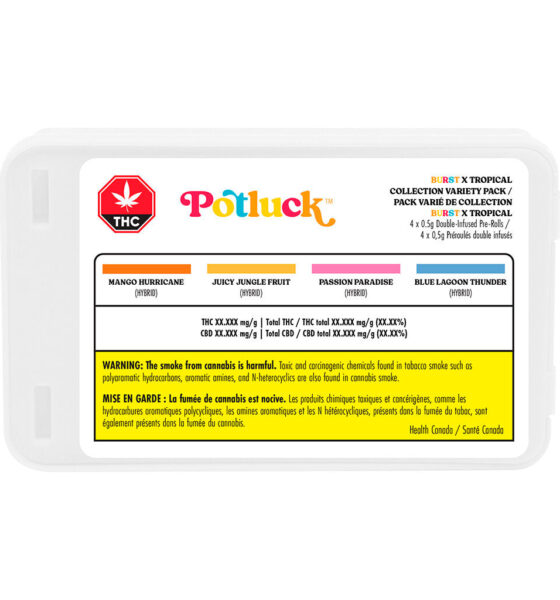 Tropical X Burst Collection Variety Infused Pre-Roll - Image 2
