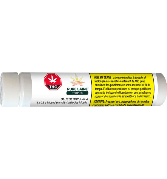Terpies Blueberry Infused Pre-Roll - Image 2