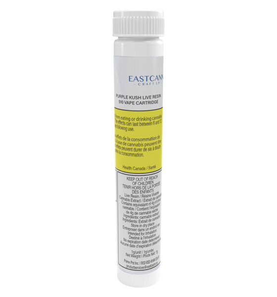 Purple Kush Live Resin 510 Thread Cartridge - Image 2