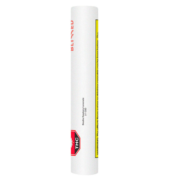 Breathe Raspberry Lemonade 2:1 CBD 510 Thread Cartridge - Image 2