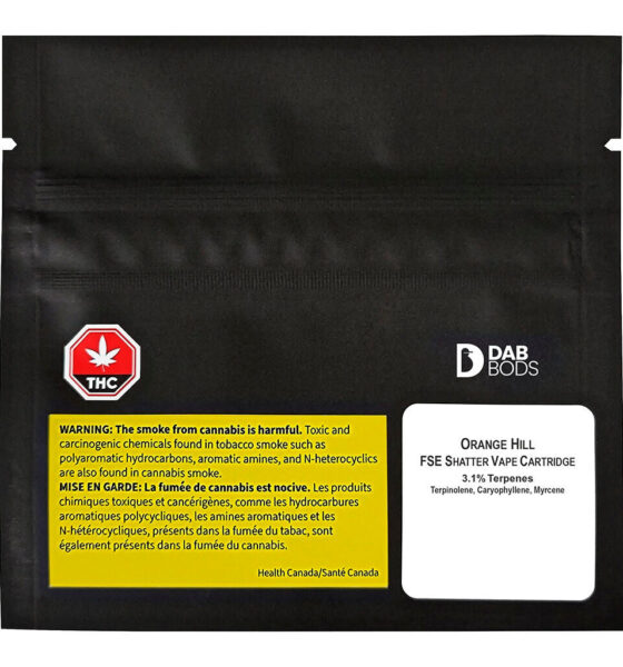 Orange Hill FSE Shatter 510 Thread Cartridge - Image 2