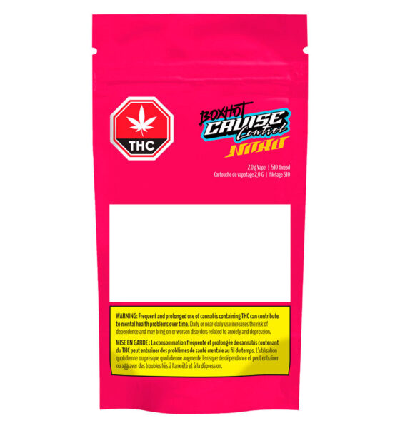 Nitro THC + CBG 510 Thread Cartridge - Image 2